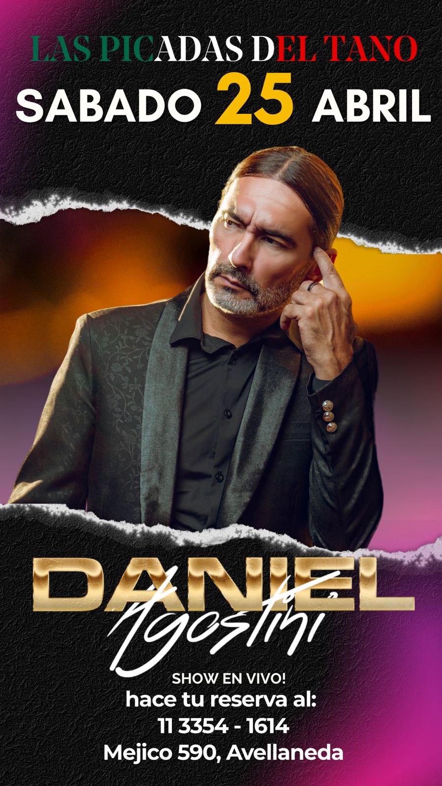 Daniel Agostini 25 de abril